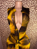 Sunset Shadow Mesh Jumpsuit