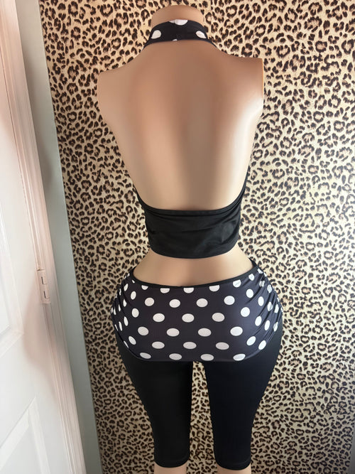 Call Me Sassy Polka Dot 2 Piece Set