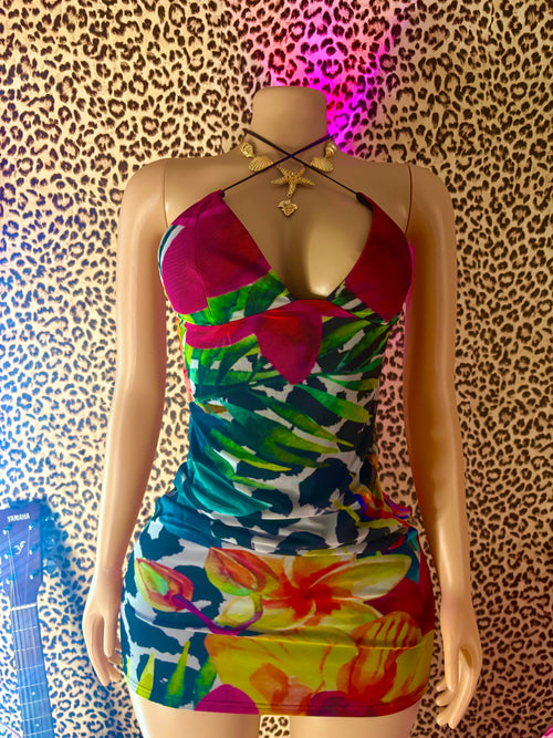 Date Me Butterfly  Mini Dress