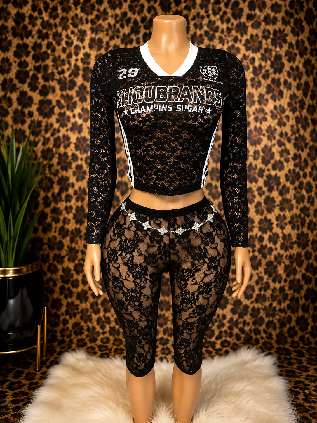 Long sleeve Lace 2 Piece Set