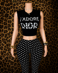Black Tank Dior Set