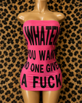 Do whatever you want Pink and Black